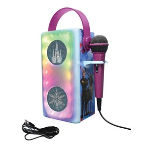 Puissante enceinte bluetooth  lumineuse la reine des neiges avec micro
