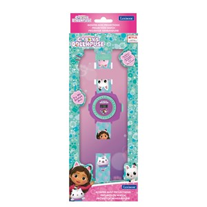 Montre digitale avec projection gabby et la maison magique