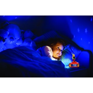 Réveil avec veilleuse astérix en 3d