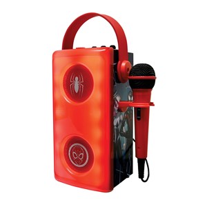 Enceinte bluetooth lumineuse  avec micro spiderman