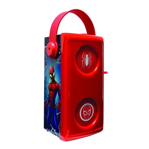 Enceinte bluetooth lumineuse  avec micro spiderman