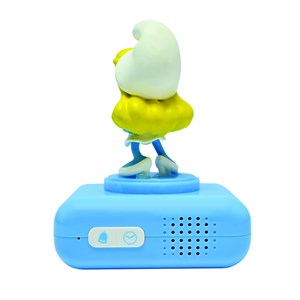 Réveil avec veilleuse schtroumpfette en 3d