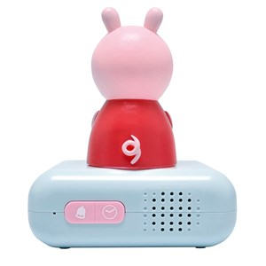 Réveil avec veilleuse peppa pig en 3d
