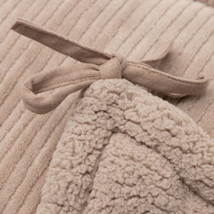 Tour de lit cloudy rib milky coffee (pour lits 60 x 120 ou 70 x 140 cm)