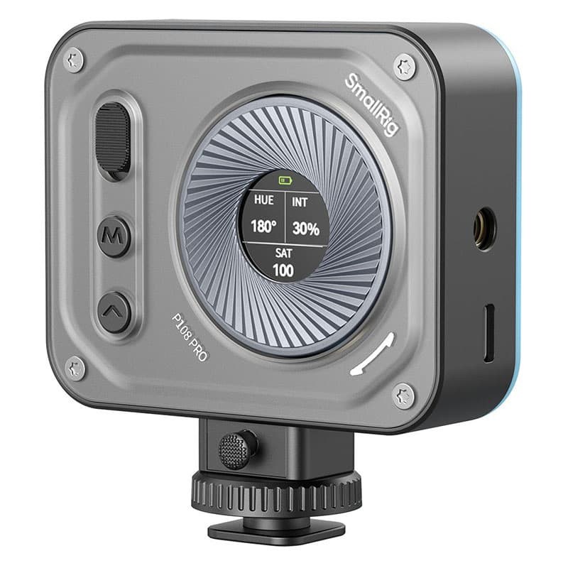Smallrig 4661 vibe p108 pro mini lampe vidéo led