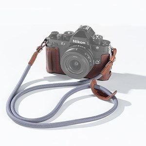 Smallrig étui de protection en cuir marron pour nikon zf - 5096