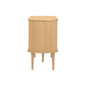 Buffet  bois clair chêne avec rangements 2 portes coulissantes l180 cm epic