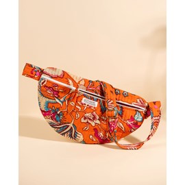 Sac banane à langer kimi orange vintage