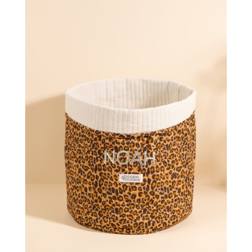 Maison Horizon - Panier de rangement décoratif manila new leopard