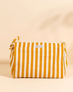 Trousse de toilette banita rayé mocha