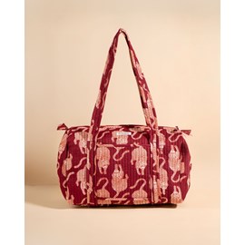 Sac à langer ou de journée sunee jungle lie de vin