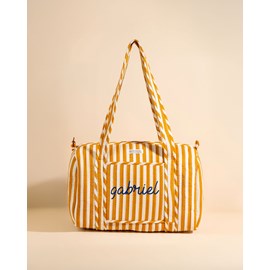 Sac à langer ou de journée sunee rayé mocha