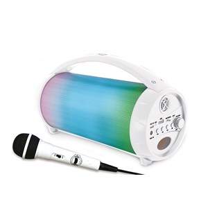 Enceinte bluetooth sans-fil lumineuse avec micro iparty