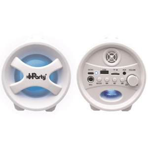 Enceinte bluetooth sans-fil lumineuse avec micro iparty