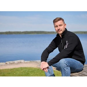 Ivanhoe vest hadar half zip windbreaker L