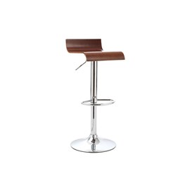 Tabouret de bar en bois coloris noyer surf v2