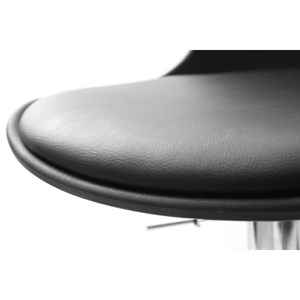 Lot de 2 tabourets de bar noirs steevy