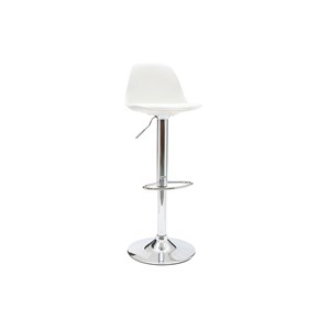 Tabourets de bar blancs (lot de 2) steevy
