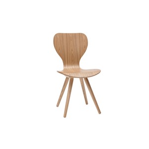 Chaises  en bois clair (lot de 2) nordeco