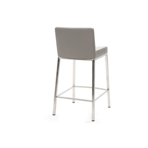 Tabouret gris h66 cm (lot de 2) epsilon