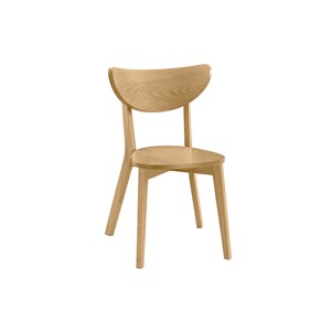 Chaises bois clair (lot de 2) leena