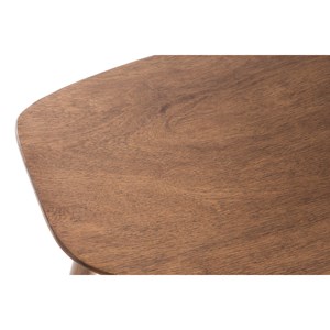 Tabouret de bar noyer h72 cm demory