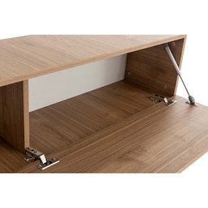 Élément mural tv horizontal en bois clair  l137.5 cm eternel