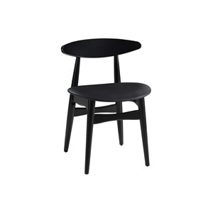 Chaises noires (lot de 2) walford