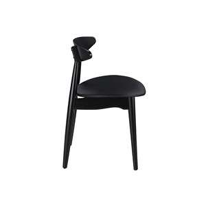 Chaises noires (lot de 2) walford