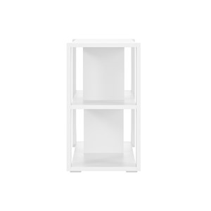 Bibliothèque basse blanche l167.5 cm musso