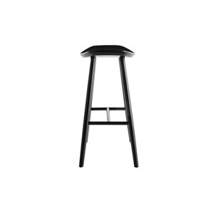 Tabouret de bar noir 72 cm demory