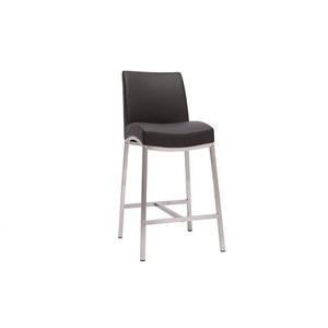 Tabourets de bar noirs h70 cm (lot de 2) olly