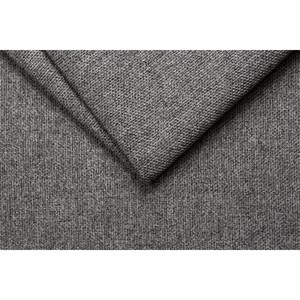 Canapé 3 places en tissu gris anthracite et bois clair creep