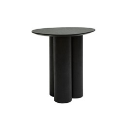 Table d'appoint bois noir l44 cm hollen