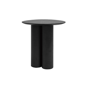 Table d'appoint bois noir l44 cm hollen
