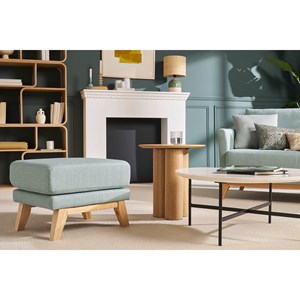 Table d'appoint bois clair l44 cm hollen