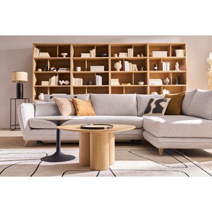 Table basse bois clair l78 cm hollen