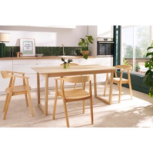 Chaises en bois clair (lot de 2) bahia