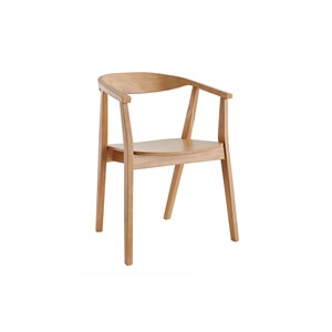 Chaises en bois clair (lot de 2) bahia