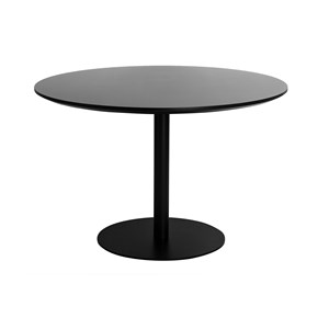 Table à manger noire ovale l170 cm halia