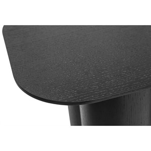 Console en bois noir l100 cm foleen