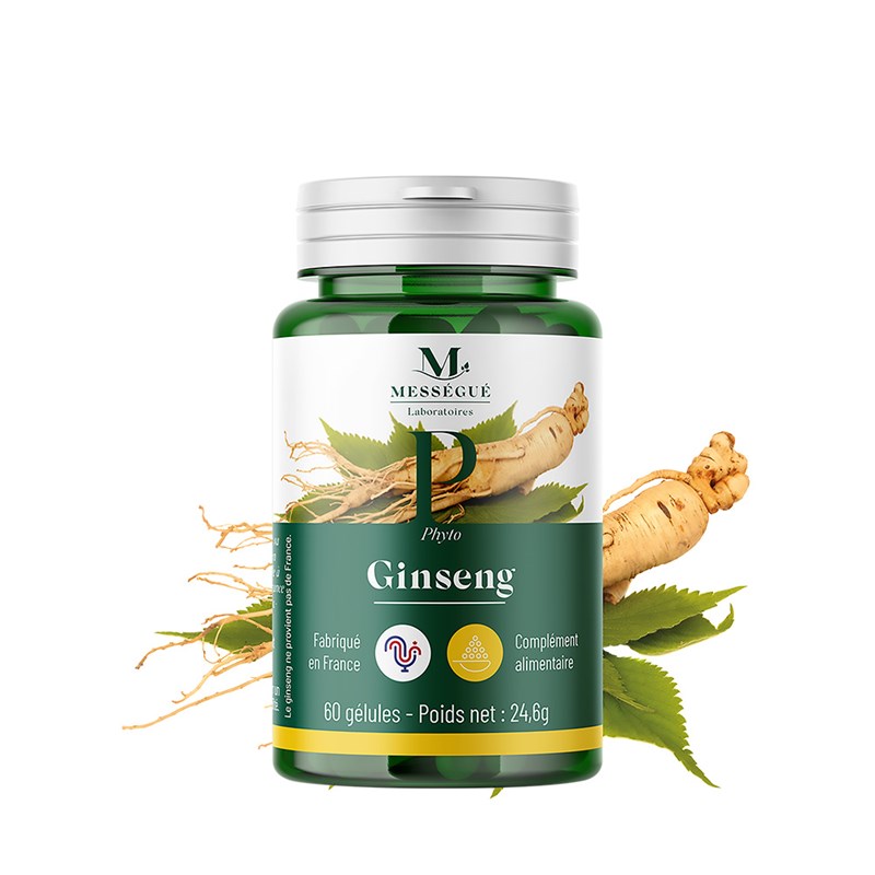 Complément alimentaire ginseng - fatigue physique et mentale