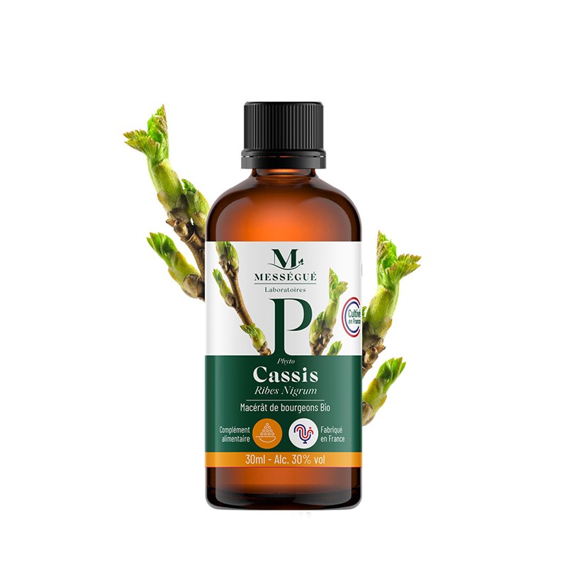 Gemmothérapie macérat bourgeons cassis bio - vitalité