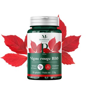 Complément alimentaire vigne rouge bio - circulation sanguine