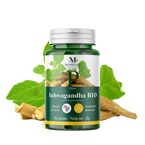 Complément alimentaire ashwagandha bio - vitalité et stress