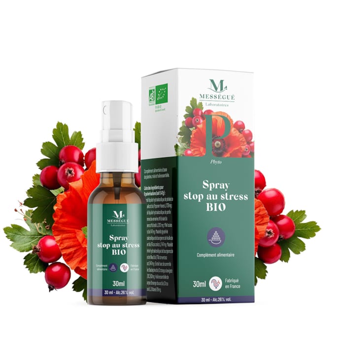 Complément alimentaire spray stop au stress bio