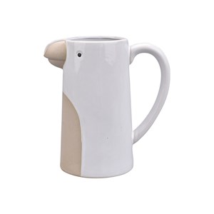 Pichet, carafe ou vase perroquet en