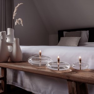 Lampe à huile galet lisse taille m peri living