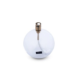 Lampe à huile boule lisse taille s -