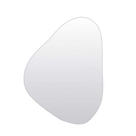 Miroir forme organique en verre clair à